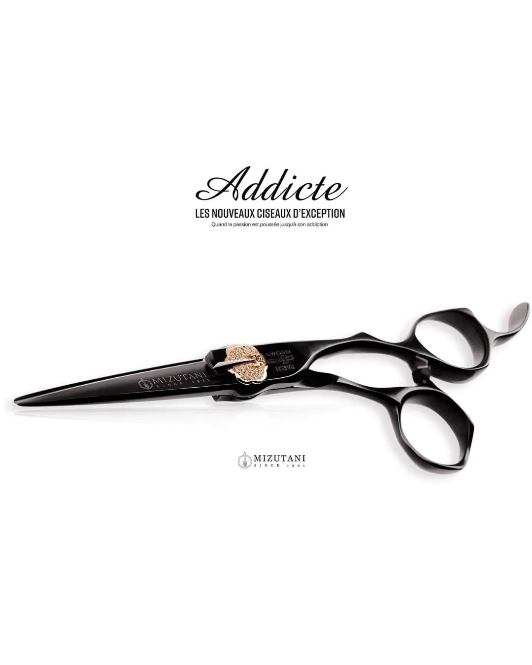 Customisation de ciseaux de coiffure japonais Mizutani